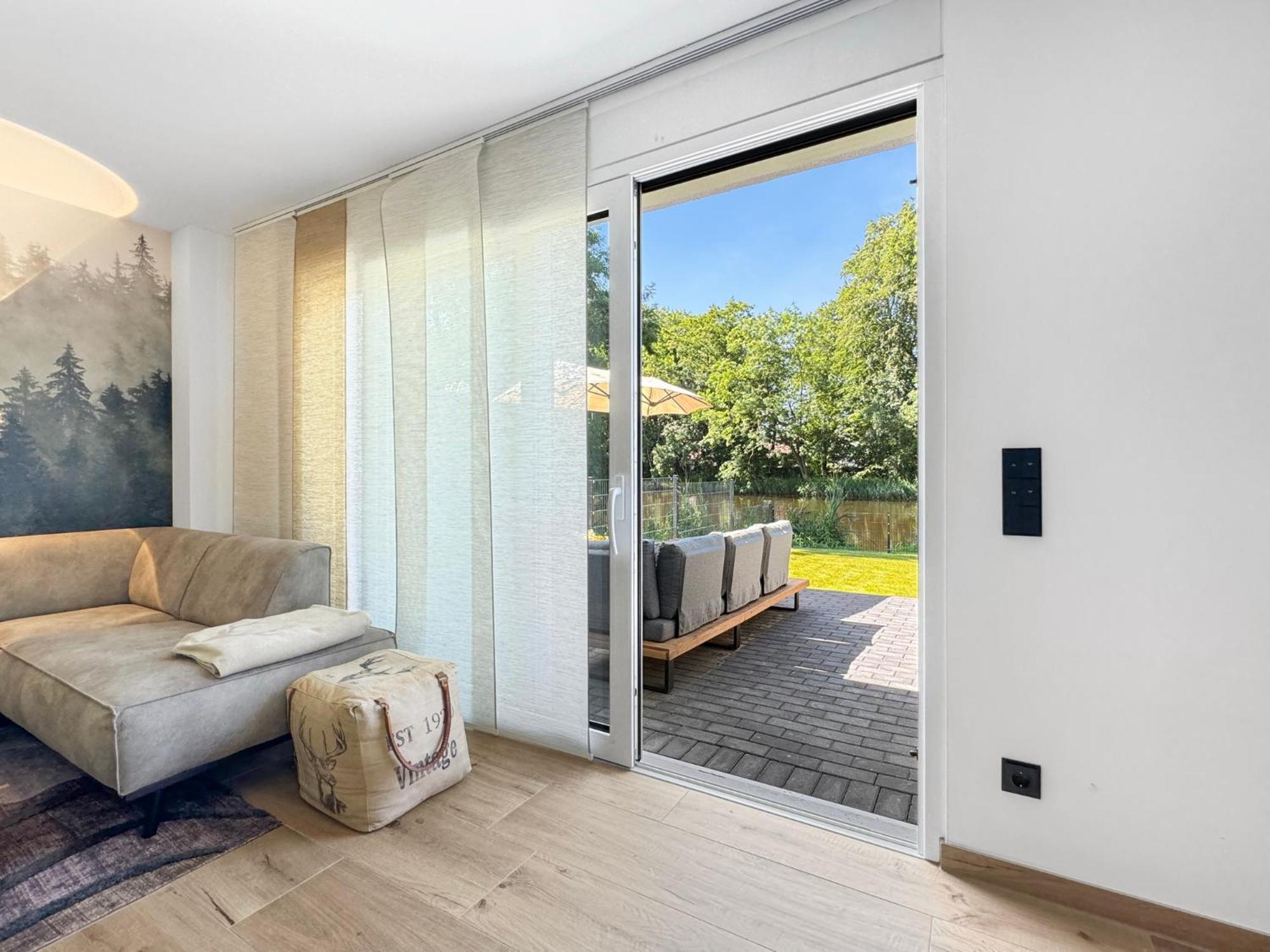Cblue: Seeblick, Kamin, Wallbox, Natur Бентвиш Экстерьер фото