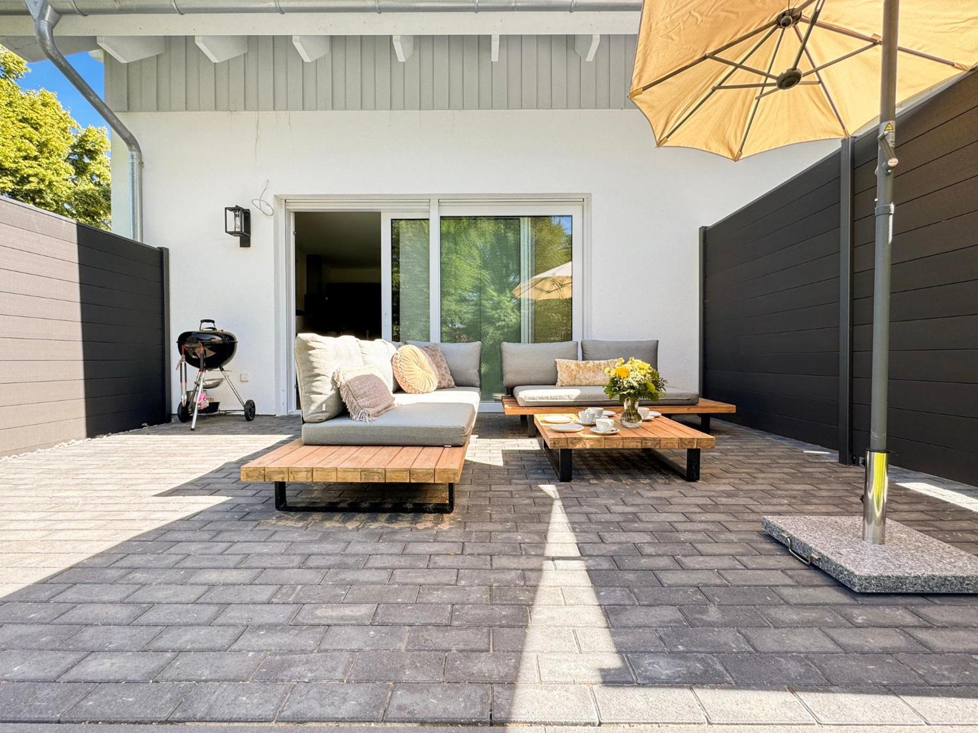 Cblue: Seeblick, Kamin, Wallbox, Natur Бентвиш Экстерьер фото